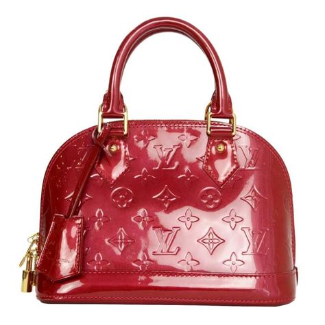 louis vuitton red leather pouch|louis vuitton monogram pouch.